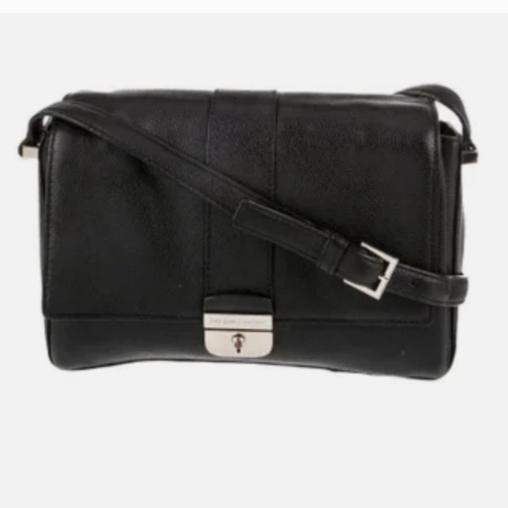 Kate Spade ♠️ Black Leather handbag